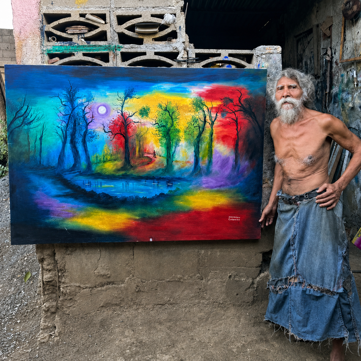 Macario Colombo — El Pintor de la Locura